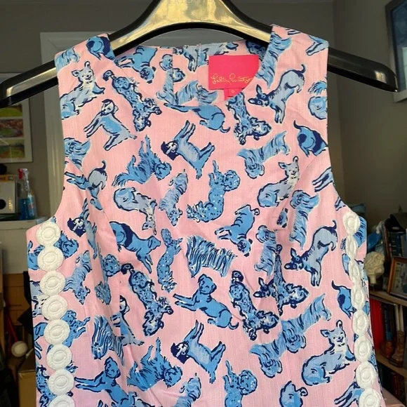 Lilly Pulitzer Ruff Night printed dress - Picture 3 of 8